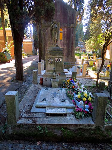 Giacomo Balla's Grave at Verano